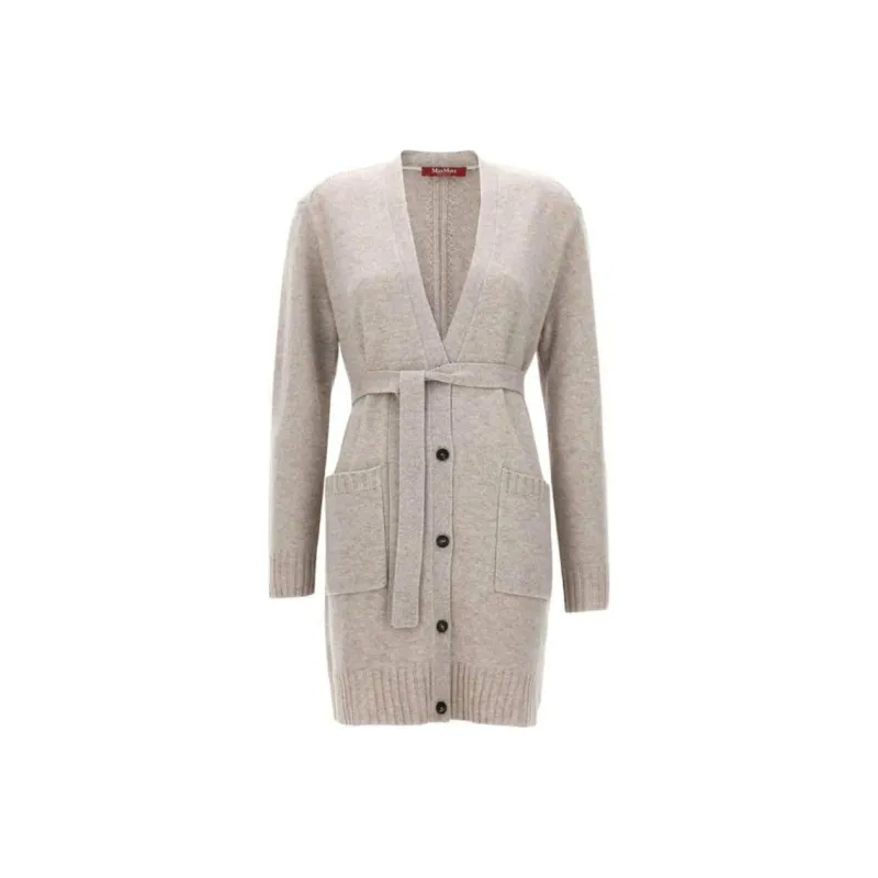 MaxMara Long Sleeved Dress Women's Gray-0