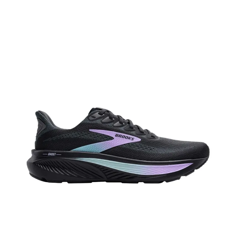 Brooks Ghost 17 Anti Slip Wear Resistant Low Top Running Shoes Women's Black-1