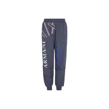 ARMANI EXCHANGEAE Knitted Sweatpants Women's Gray