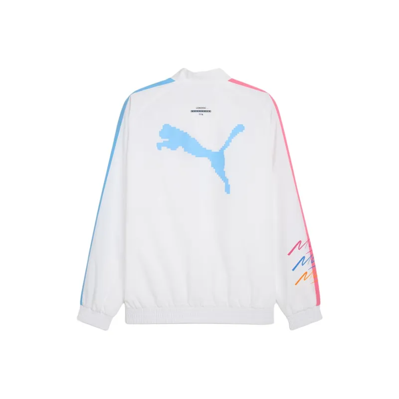PUMA SCUDERIA FERRARI T7MIAMI Jacket Men's White-1