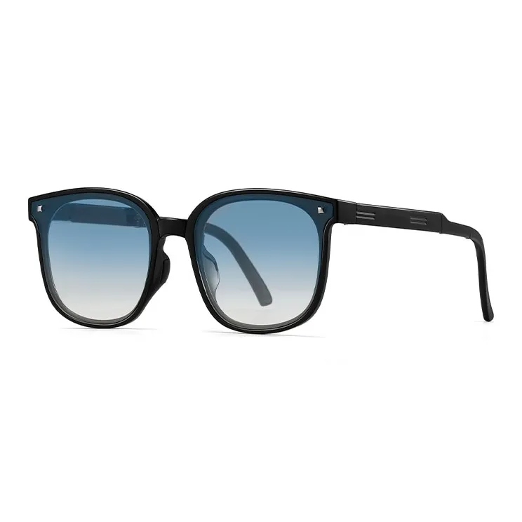 LASHION TR/Memory Plastic Square Sunglasses Unisex-20