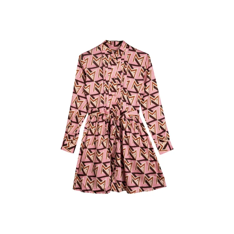 MSGM Long Sleeved Dresses Women's Pink-0