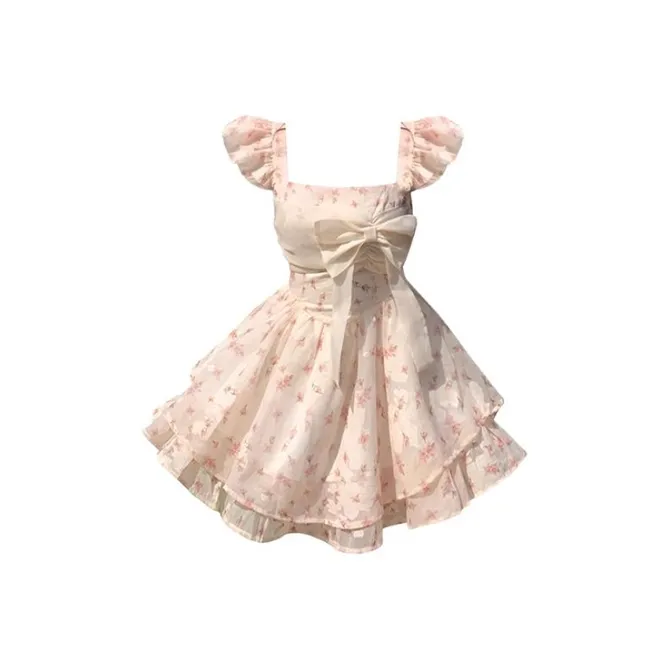 INCO VIBE Short Sleeved Dress Women's Pink Floral-0