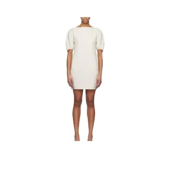 Staud Short Sleeved Dresses Women's Ivory