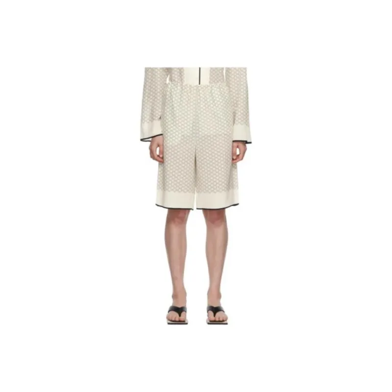 LOW CLASSIC Monogram pattern Knee length Shorts-0