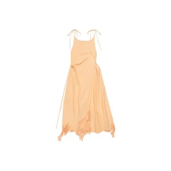 Acne Studios FW24 Slip Dress Women's Light Orange