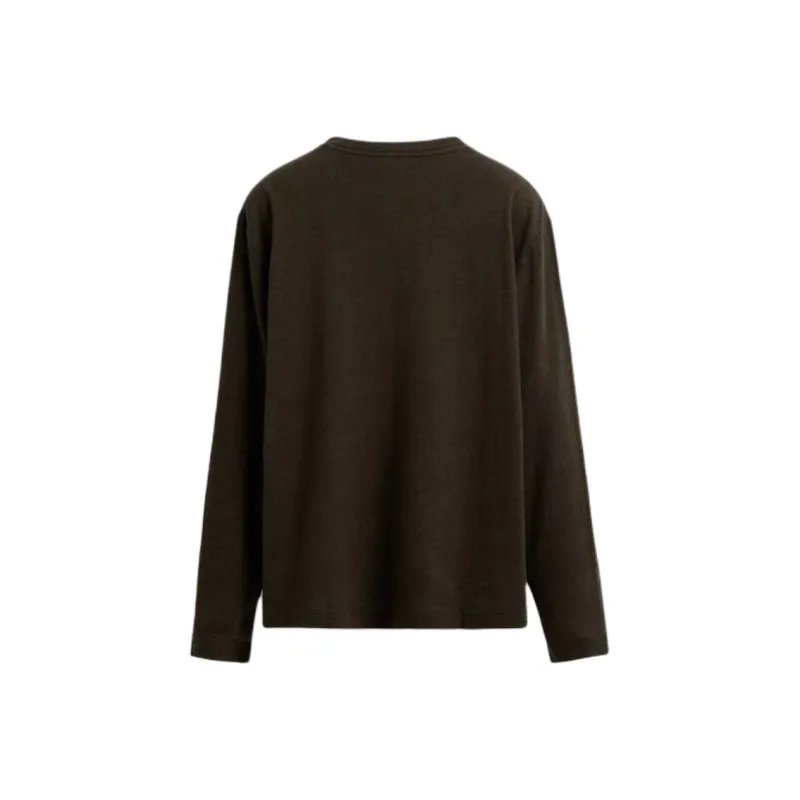 ZARA T Shirts Men Dark Green-1