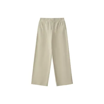 FILA FUSION Knitted Sweatpants Women's Feather Gray