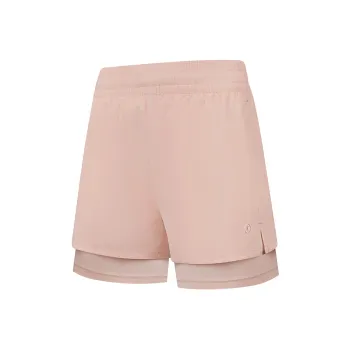 QIAODAN Casual Shorts Women's Sheer Pink