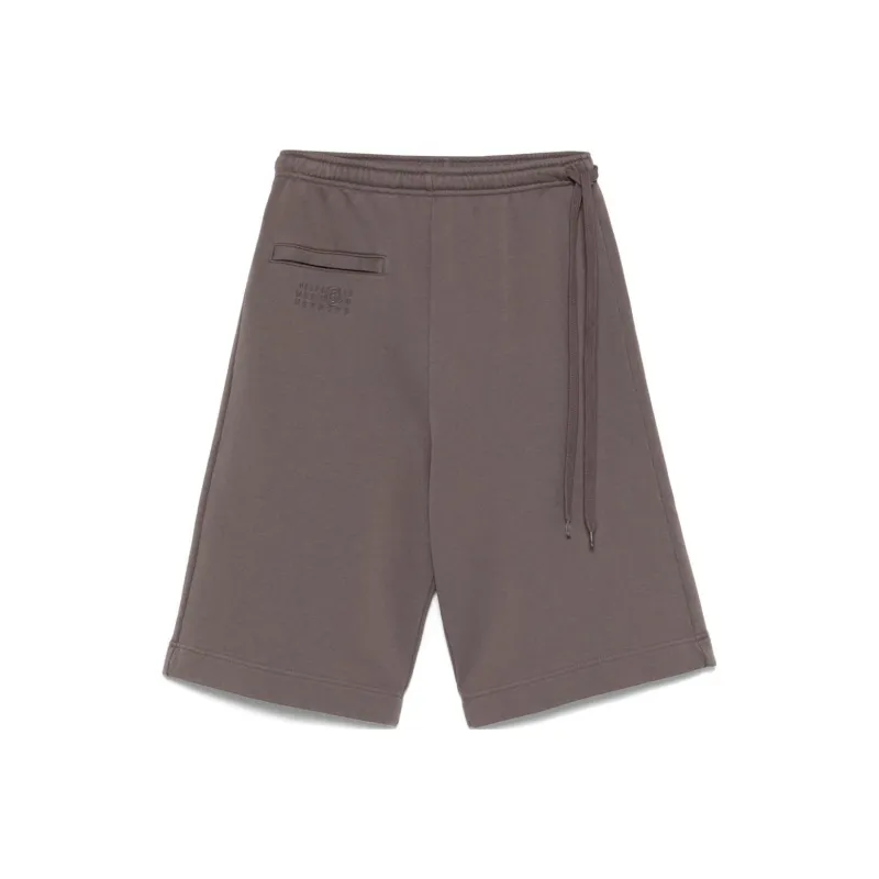 MM6 Maison Margiela Numbers motif Shorts-0