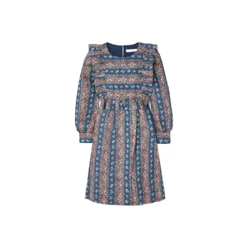 Chloe Long Sleeved Dress Women's Multicolor