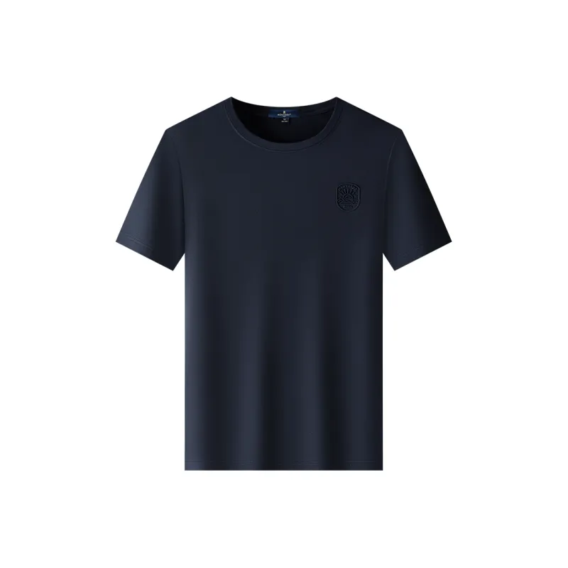 Montagut T Shirts Unisex Dark Royal Blue-0
