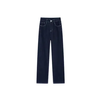 SNZX Jeans Women's Dark Blue Pants