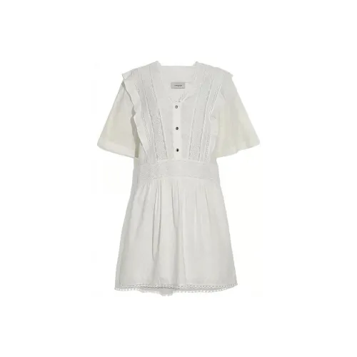 COACH Short Sleeved Dress Women's