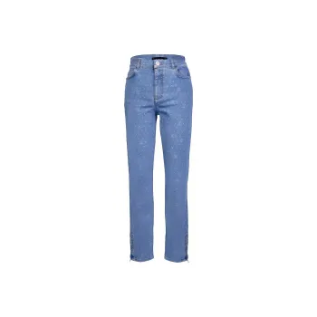 CHANEL SS23 Jeans Women's Light Denim Blue