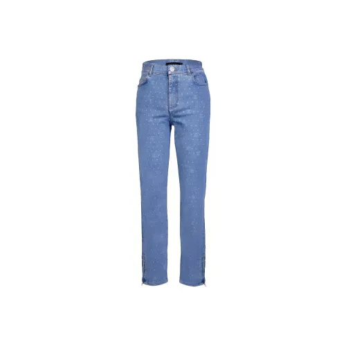 CHANEL SS23 Jeans Women's Light Denim Blue