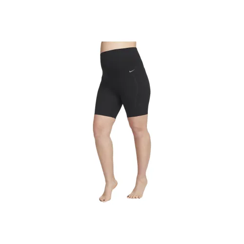 Nike Zenvy M Women's Gentle Support High Waisted 8' Biker Shorts With Pockets Maternity
