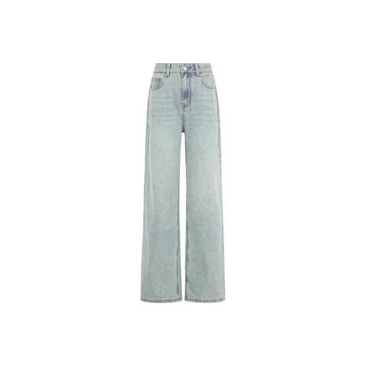 MEIYANG Jeans Women's Light Blue-0