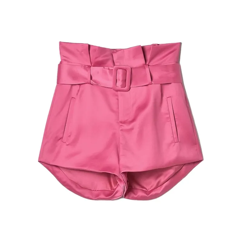 Mapping Casual Shorts Women's Image Color-0