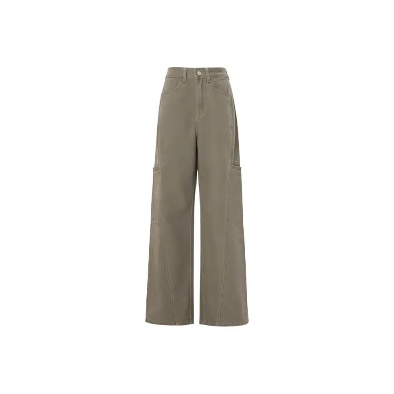 FHMY Jeans Women's Coffee Green-0