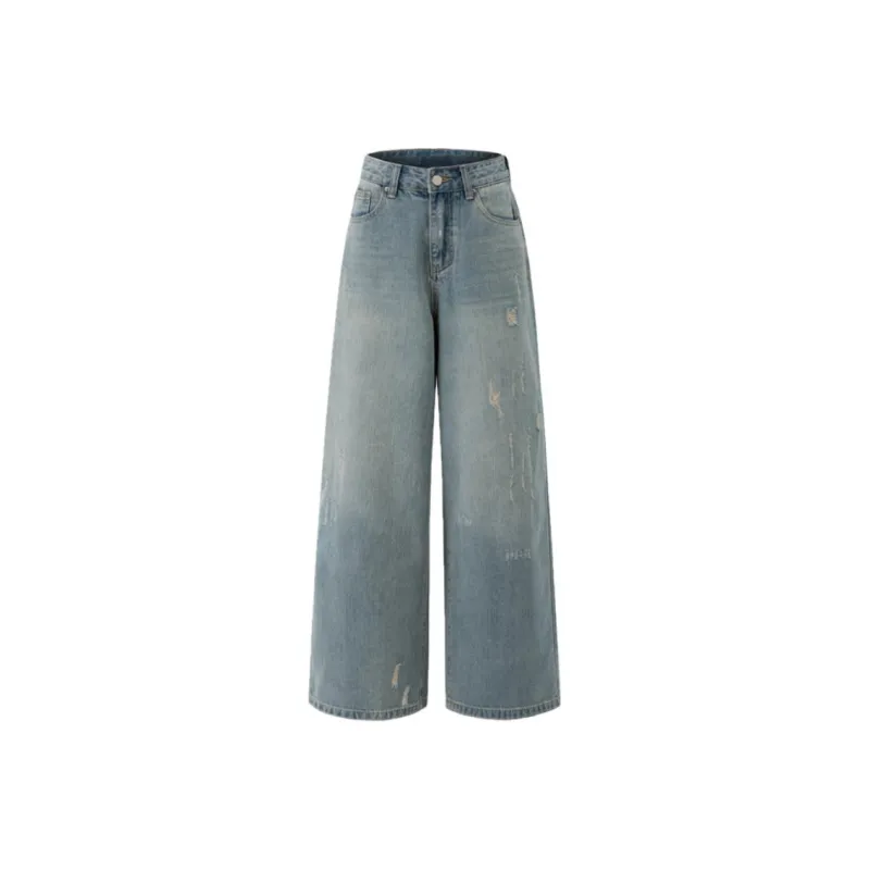 ZAVK Jeans Women's Vintage Old Blue-4