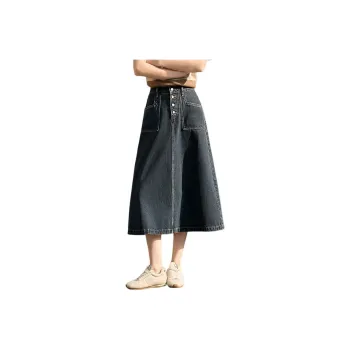 XWI Denim Long Skirt Women's Blue