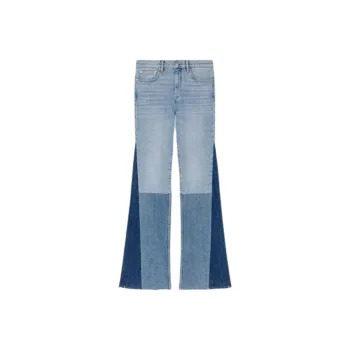 Maje Panelled Wide leg Jeans