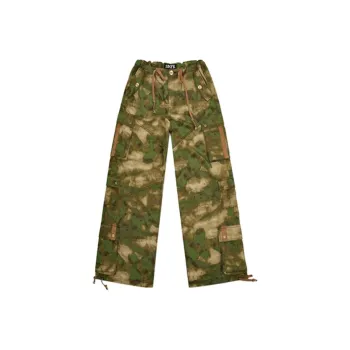 SMFK Cargo Pants Unisex Heat Sensing Brown Camouflage