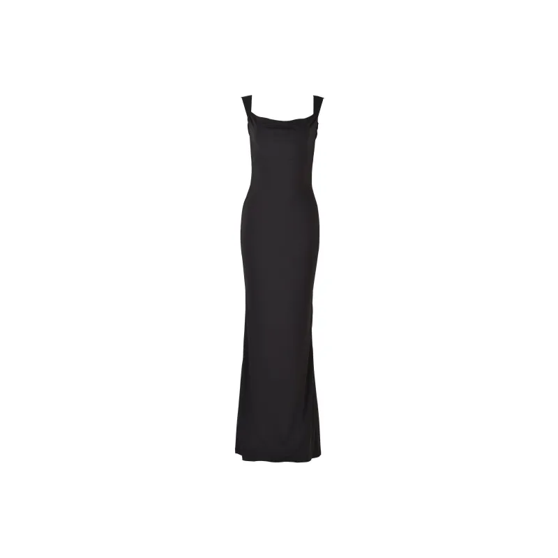 Tiger Mist MORANA DRESS Slip Dress Women's Black-1