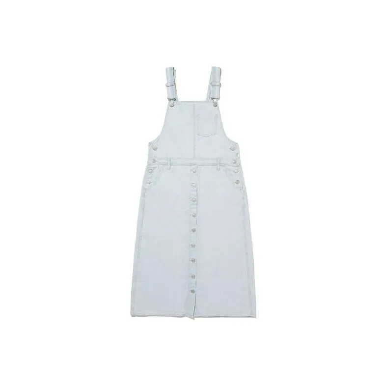 Levi's Slip Dress Women's Light Blue-0