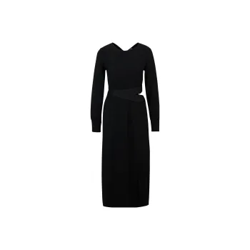 HUGO BOSS Long Sleeved Dresses Women's Black