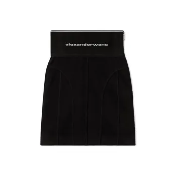 Alexander Wang Casual Short Skirts Women's Black
