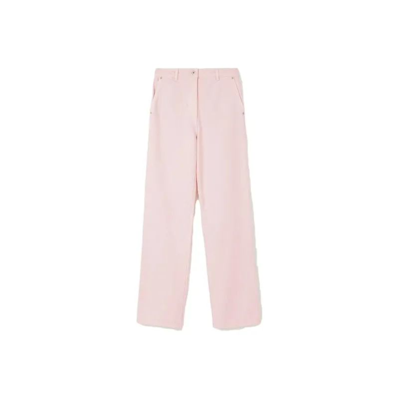 Burberry SS23 Jeans Women's Light Pink Red-0