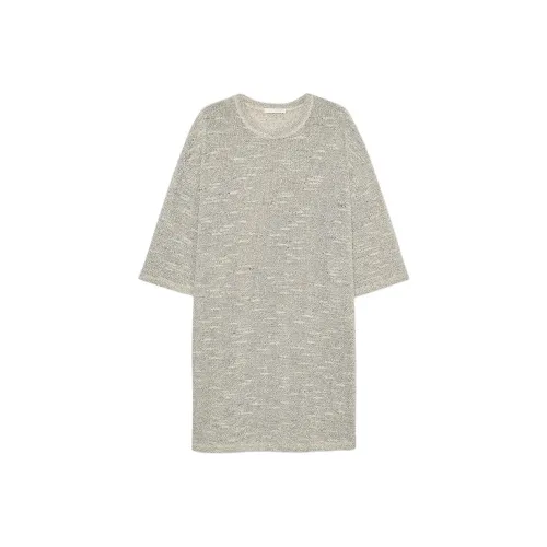 ZARA Short Sleeved Dress Women's Zebra Print Beige