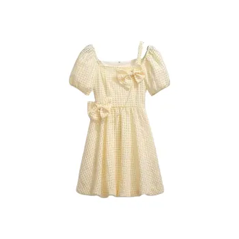 KEAB Short Sleeved Dress Women's Yellow