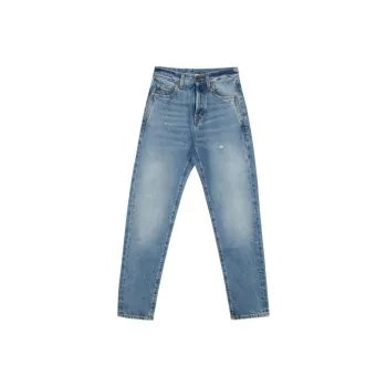 SAINT LAURENT Mid-Rise Slim Fit Jeans