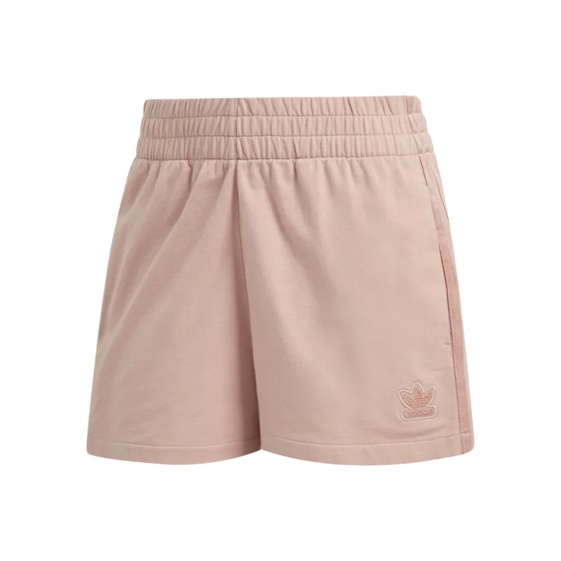 Adidas Originals Casual Shorts Women's Gray Pink-0