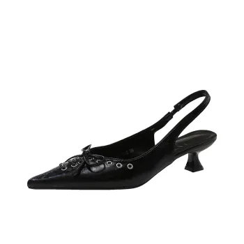 Zomila Slim Heel High Heels 5CM Women's Black