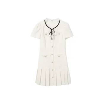 STEVE MADDEN Short-Sleeved Dresses Women's White