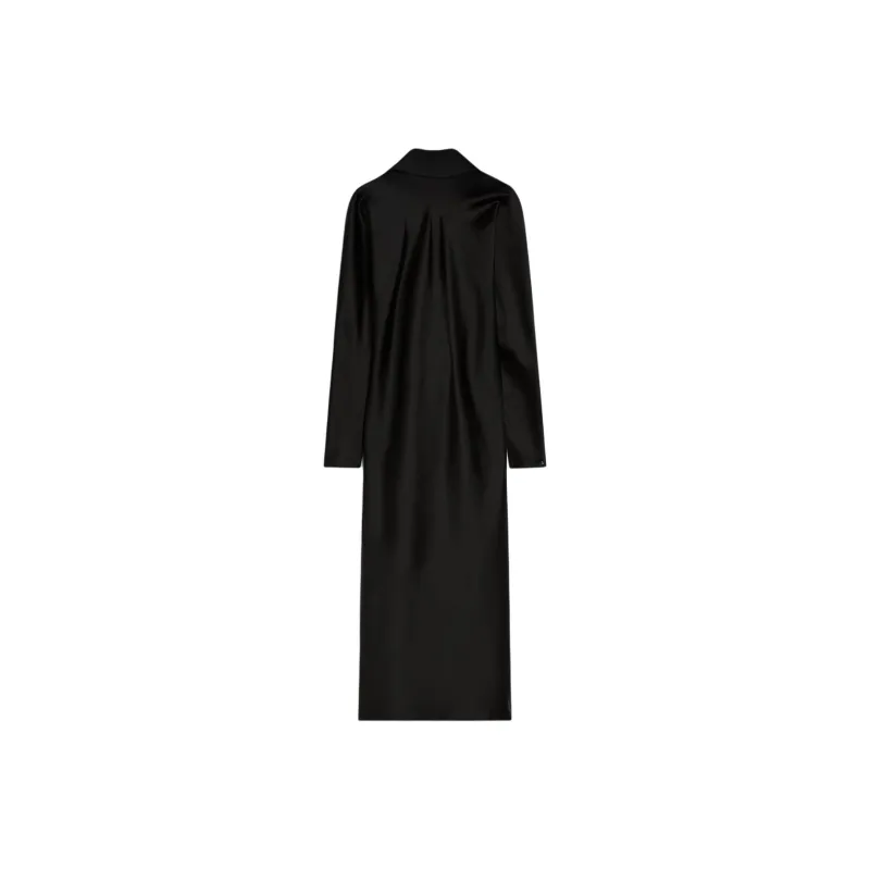 SportMax Long Sleeved Dresses Women's Black-0