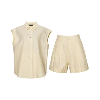 ROEYSHOUSE Shirt Matching Set Women's
