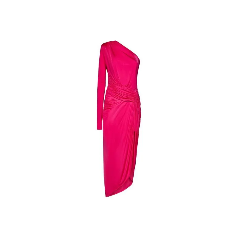 PINKO Long-Sleeved Dresses Women's Fuchsia-0