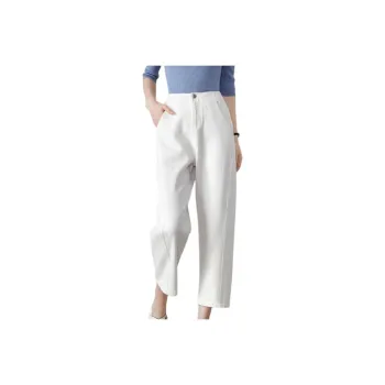 Mo Han Yi Mei SS24 Jeans Women's White