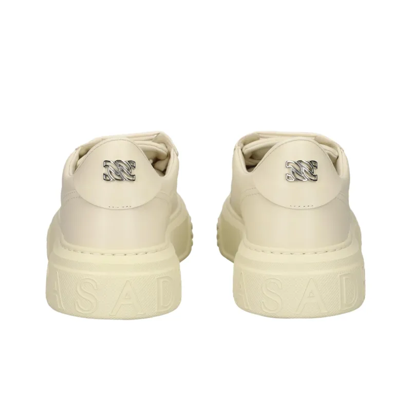 Casadei Low Top Skateboard Shoes Women's Milk-5
