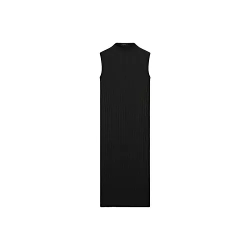 Massimo Dutti Sleeveless Dress Women's Black