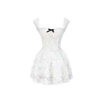 JOSR Sleeveless Dress Women's White