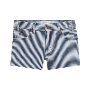CELINE SS24 Casual Shorts Women's Blue