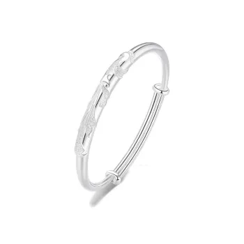 IWE S999 Fine Silver Bangles Women's