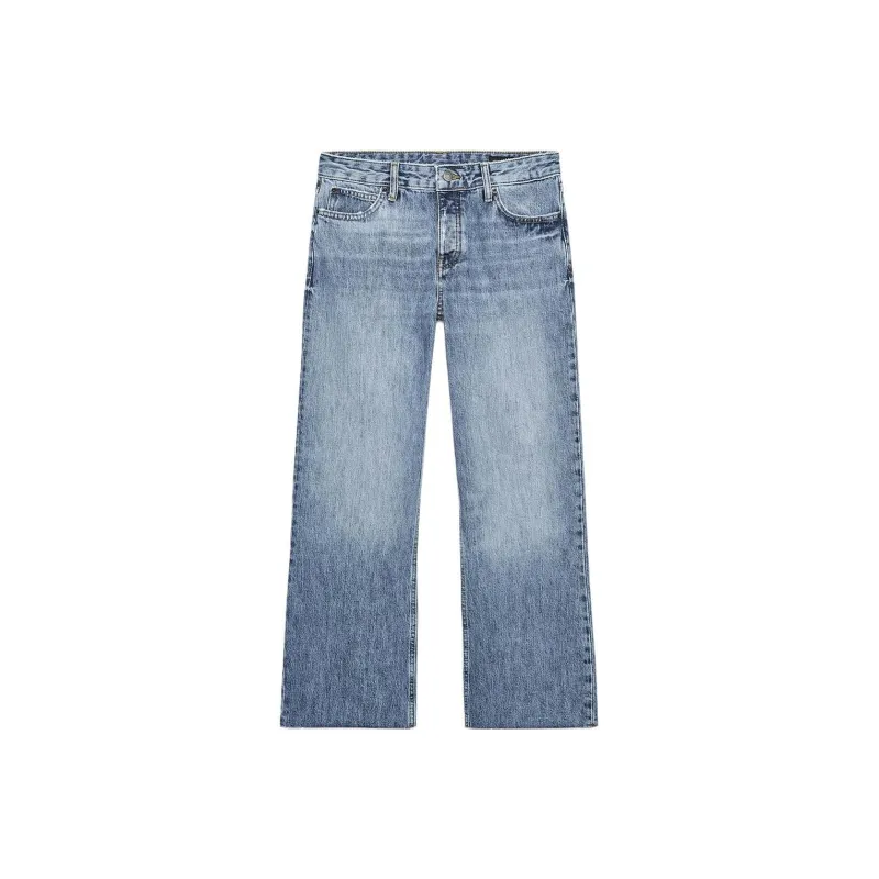ZARA ZW Series Jeans Women's Medium Blue-0