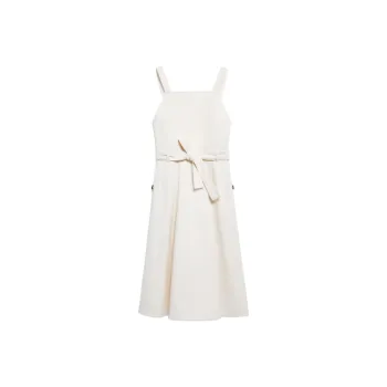 WEEKEND MaxMara Affari1234 Collection Cotton Bull Denim Dress Slip Dress Women's Natural